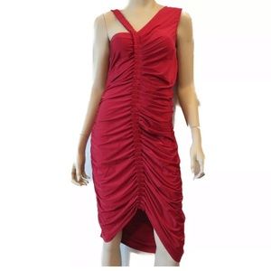 La Perla Red Bodycon Dress